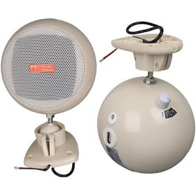 Resim Mv-12 7.5 Cm 20 Watt Komütatörlü Hat Trafolu Krem Beyazı Sütun Sarkık Hoparlör 2&amp Apos Li Takım 4989 