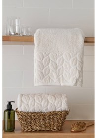 Resim Nurpak Hazal 2li El Havlusu 50x90 - Krem 