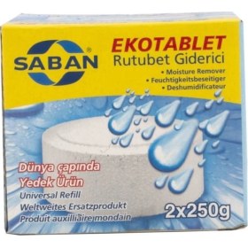Resim Saban Sabanbaba Nem Alıcı Yedek Tablet 2X250 gr 