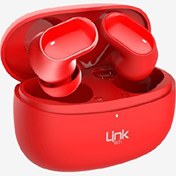 Resim TW16 Linkpods Stereo Kırmızı Bluetooth Silikonlu Kulaklık Linktech
