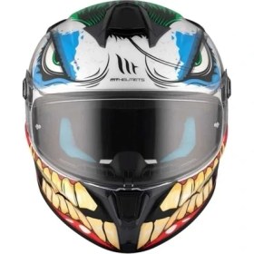 Resim MT Targo S Joke A5 Gloss Kapalı Kask 