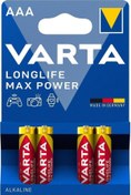 Resim Longlife Max Power 4Lü İnce Pil Aaa Varta