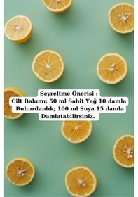 Resim %100 Saf Limon Kabuğu Yağı - 3 X 10 Ml 20 ML 