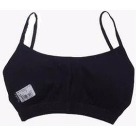 Resim 6 Adet Tutku Genç Kız İp Askılı Kaplı Alıştırma Sütyeni 847 Siyah 