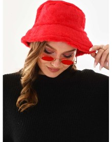 Resim Elif İç Giyim Peluş Kova Şapka Peluş Şapka Siyah 