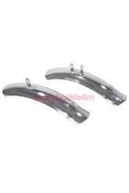 Resim motobisikletim 20 Jant Bmx Bisiklet [krom] Çamurluk Ön Arka Takım [kısa] 