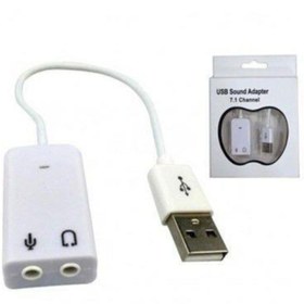 Resim Platoon Kablolu Ses Kartı Usb Ses Kartı Usb Ses Çevirici 