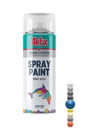 Resim Akfix Sprey Boya Parlak Mavi RAL5017 400Ml / 300Gr 