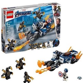 Resim LEGO® Super Heroes 76123 Captain America Outrider 167 Parça 