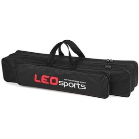 Resim Leo Fıshıng 70cm Taşınabilir Olta Çantası Olta Kamışı Taşıma Çantası Siyah 