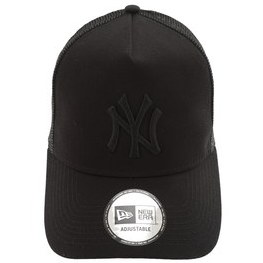 Resim New Era Clean Trucker Neyyan Blkblk Şapka Siyah 