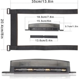 Resim Humble Utv Atv Iç Aydınlatma, Evrensel Roll Bar Montajlı Füme Kabuk (Yurt Dışından) 