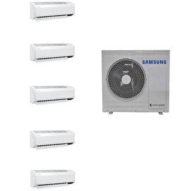 Resim Samsung Wind Free Multi 1+5 AJ100TXJ5KH/EA 9+9+9+9+9 İç 10 Kw Dış Ünite Klima 
