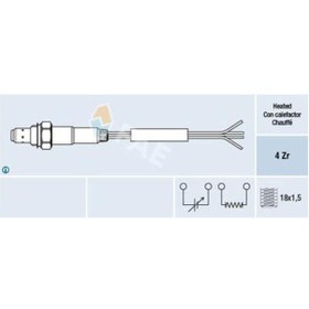 Resim Fae 6B906265E LAMBDA SENSÖRÜ VAG A2 A4 94-05 FAE-77004 