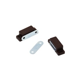 Resim Lunaev 50 Adet Kahve 4.5cm Mıknatıslı Sineklik Çıt Çıt 