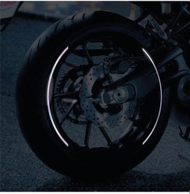 Resim Hologram İkili Jant Sticker Etiket Modeli 