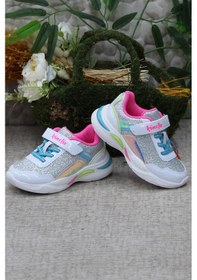 Resim Kinetix Wanna Beyaz Pembe Anatomik Hafif Kız Çocuk Ayakkabı 001 