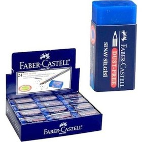 Resim Faber Castell 24'lü Sınav Silgisi Mavi 