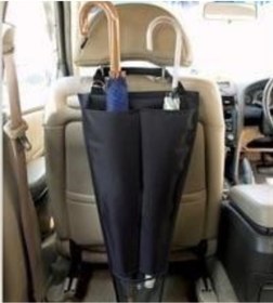 Resim ForWhat Büro Ev Ofis Arabası için Araç İçi Koltuk Arkası Şemsiye Saklar Kılıf Tutacağı Oto Organizeri 