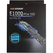 Resim Hikvision E1000 PCIe Gen3 NVMe SSD 512 GB 24 Ay Garanti / Hızlı Gönderi