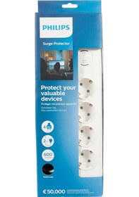 Resim Spn7040wa Akım Korumalı Priz 4'lü 600j 2m 3680w 16a 1 