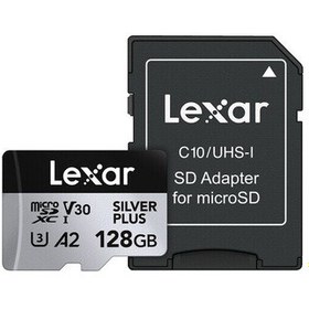 Resim Lexar 2'li Professional 128gb 205 Mb/s Silver Plus Mikro Sd Hafıza Kartı 