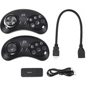 Resim Geeroyoo Sega Stili Kablosuz Oyun Konsolu, 913 Klasi K Oyun, İki Kişi Oynayabilir, Anında Kaydetme, Ekran Genişletme, Pal/ntsc Desteği 