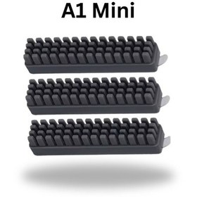 Resim Bambulab A1 Mini Nozul Silikon Fırça 3 Adet 