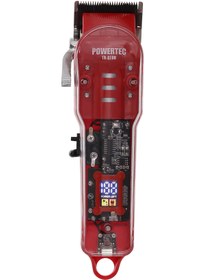 Resim Powertec TR-3100 Profesyonel Şarjlı Saç Sakal Tıraş Makinesi ( 9100 RPM ) 