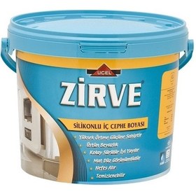 Resim Tek Zirve Silikonlu İç Cephe Boyası Beyaz 10 KG 