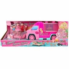 Resim Sally'nin Sevimli Karavanı Figürlü Oyun Seti Toz Pembe 