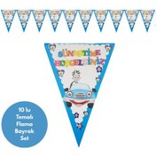 Resim Sünnetime Hoşgeldiniz Flama Bayrak Set Süs Tüm Yaşlar 