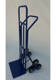 Resim Merdiven İner-çıkar Koli Taşıma Arabası Çift Kollu 400kg 