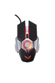 Resim MF PRODUCT Strike 0593 Rgb Kablolu Fanlı Gaming Mouse Siyah 