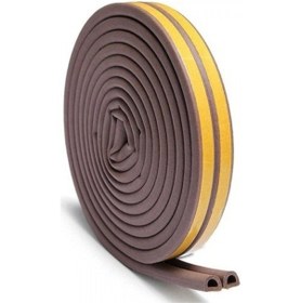 Resim Adilon D Tipi Kapı Pencere Bandı, 60 m, Kahve (30 x 2 = 60 m) 