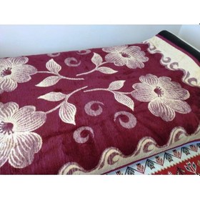 Resim Sitil Tek Kişilik Lüks Peluş Akrilik Battaniye 