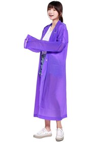 Resim eleven market Marlux Unisex Eva Yağmurluk Mor Spor Yağmurluk Mrc-801 