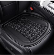 Resim Seametal 3d Üçgen Izgara Araba Koltuğu Kapağı Evrensel Koltuk Koruyucu Arka Koltuk Minderi Ön/arka Araba Masaj Kapakları Single Front Seat 