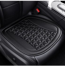 Resim Seametal 3d Üçgen Izgara Araba Koltuğu Kapağı Evrensel Koltuk Koruyucu Arka Koltuk Minderi Ön/arka Araba Masaj Kapakları Single Front Seat 