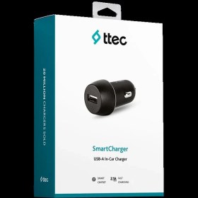 Resim Ttec T.tec 2CKS20S Smartcharger 2.1A Araç Şarj Aleti Siyah 