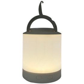 Resim Lumed Güneş Panelli Solar Kamp Feneri, Şarj Cihazı Ve Yedi Renkli Işık Sarı 