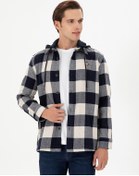 Resim U.s. Polo Assn. Erkek Lacivert Gömlek Desenli 50290280-vr033 Lacivert 