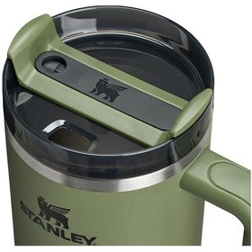 Resim Stanley The Quencher Flowstate Tumbler Pipetli Termos Bardak 1,18l Yeşil 