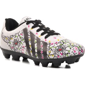 Resim Ayakmod Hulk Örümcek Desenli Beyaz Çocuk Krampon 