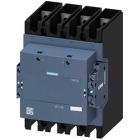 Resim Siemens 3rt1363-6ap36 Dört Kutuplu Kontaktör- Ac 230v Bobinli- 275a 