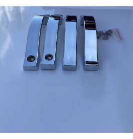 Resim Tenda Banyo Duşakabin Kulbu Krom 16 cm 