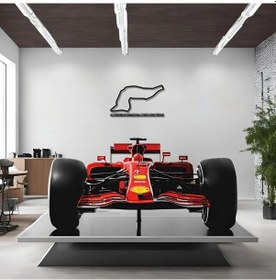 Resim Özel Tasarım Metal Tablolar Emilia Romagna Grand Prix Metal Duvar Tablosu Formula 1 