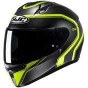Resim HJC C10 Elie MC3HSF Kapalı Motosiklet Kaskı Mat Siyah Neon 