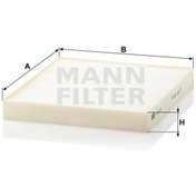 Resim MANN CU2227 Polen Filtresi Freemont 11- / Compass 06- Patrıot 07- / Sebrıng 07- 