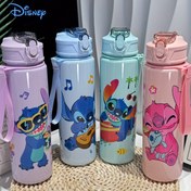 Resim 1 adet Disney KLM Karikatür Şeffaf Spor Su Şişesi, Sızdırmaz Pop-Up Kapak, Hafif Dikdesli Tasarım, Fitness, Koşu, Spor Salonu ve Açık Hava Aktiviteleri için - Doğum Günleri, Anneler Günü, Noel, Paskalya, St. Patrick Günü, Mezuniyet, Spor Salonu Hidrasyon Ekipmanı için Mükemmel Hediye | Eğlenceli Tasarım | Sızdırmaz Kapak 